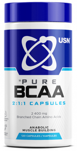 USN Pure BCAA 2:1:1, 120 капсул